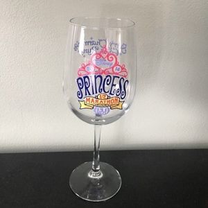 RunDisney Princess Half Marathon Wine Glass NEW